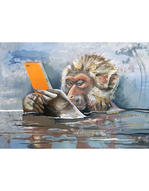 Paveikslas | Akrilinė tapyba | Beždžionėlė 