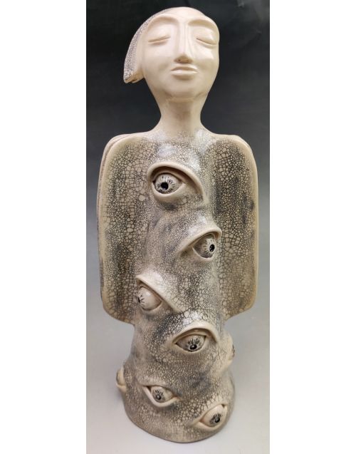 Keramika | Maža skulptūra | Visa regintis Angelas (PARDUOTA)