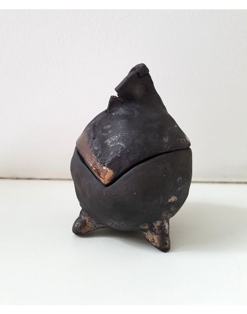 Keramika | Juodojo molio indelis-dėžutė