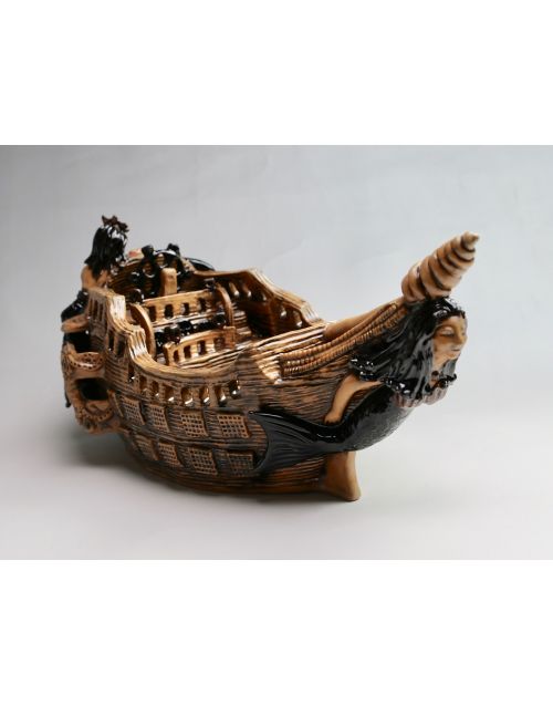 Keramika | Maža skulptūra | Laivas 