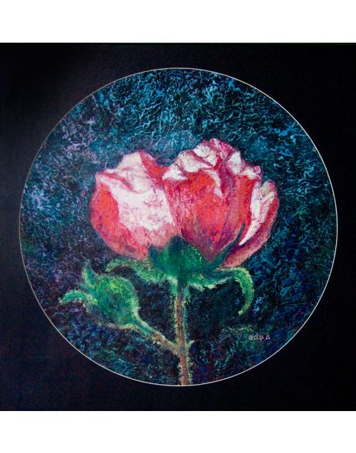 Paveikslas | Akvarelė | Rožės pumpuras
