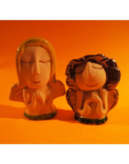 Keramika | Skulptūrėlė | Mieli angelai 