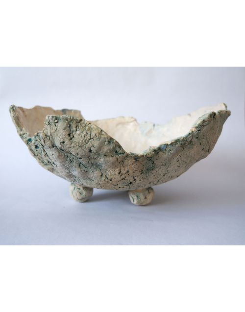 Keramika | Baltojo šamoto dubuo 