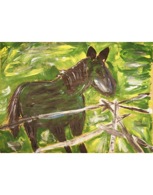 Paveikslas | Akrilinė tapyba | Arklys 
